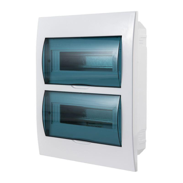 Бокс ЩРВ-П-24 IP41 пластик. бел. Rexant 11-0224