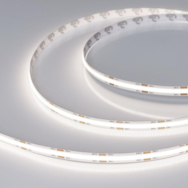 Лента светодиодная COB-X544-8mm 24В Day 4000К 11.5Вт/м IP20 (уп.5м) Arlight 031901(3)