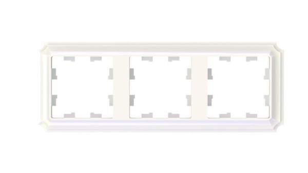Рамка 3-м AtlasDesign Antique универс. жемчуж. SE ATN100403