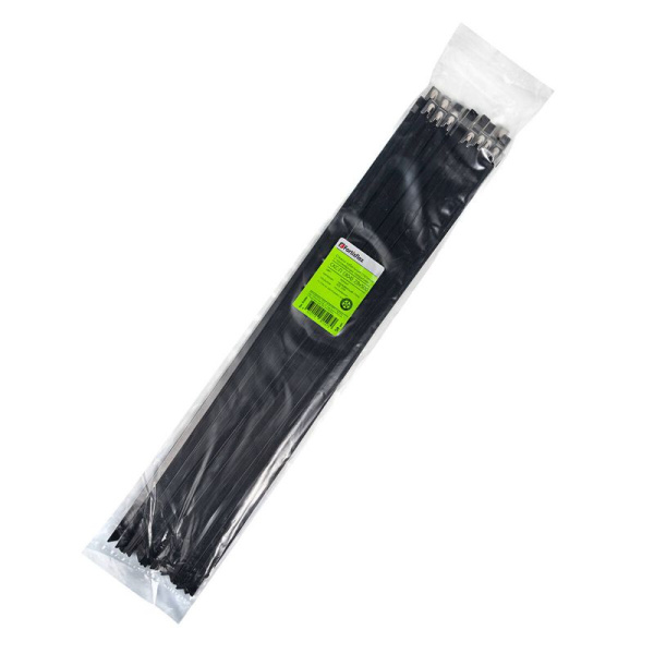 Хомут кабельный СКС-П (304) 7.9х500 черн. (уп.50шт) Fortisflex 103092