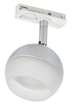 Светильник 4118 декоративный трековый поворотный GX53 хром IEK LT-USB0-4118-GX53-1-K23