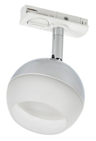 Светильник 4118 декоративный трековый поворотный GX53 хром IEK LT-USB0-4118-GX53-1-K23