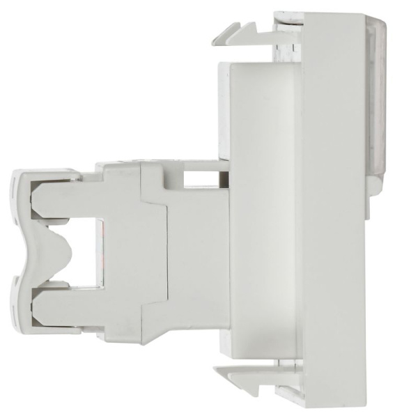 Розетка компьютерная 2мод. РКИ-20-00-П RJ45 кат.5E UTP механизм PRIMER IEK CKK-40D-RI2-K01
