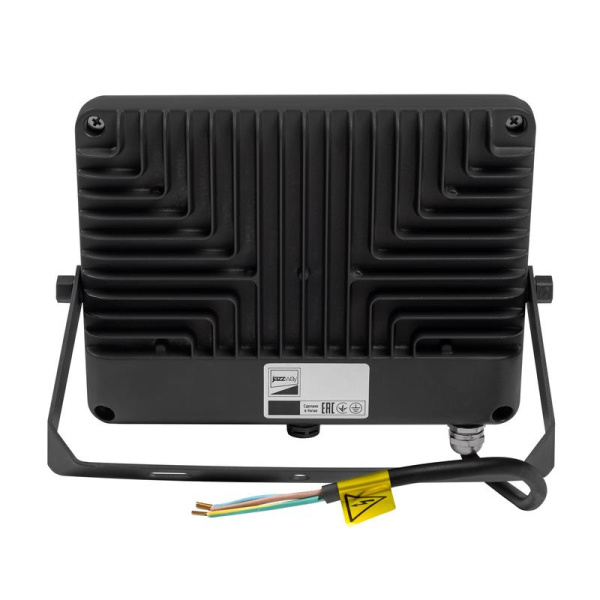 Прожектор светодиодный PFL-S2 50Вт 6500К IP65 220–240В ДО с клапаном закален. матов. стекло сер. JazzWay 2853301D