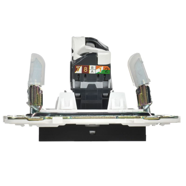 Розетка компьютерная RJ45 кат.5E SKANDY SK-K01Bl черн. IEK SK-K10-1-K02