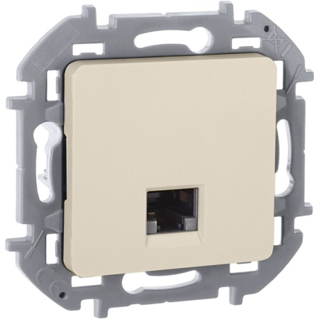 Розетка компьютерная Inspiria RJ45 кат.5E UTP сл. кость IEK 673826