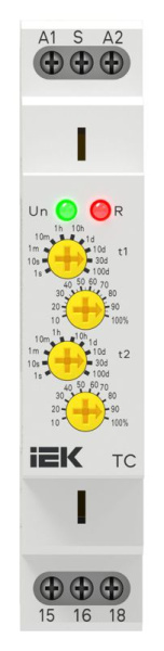 Реле циклическое TC 1 контакт 230В AC IEK CTR-430-TC-1-1HD-A230-C00