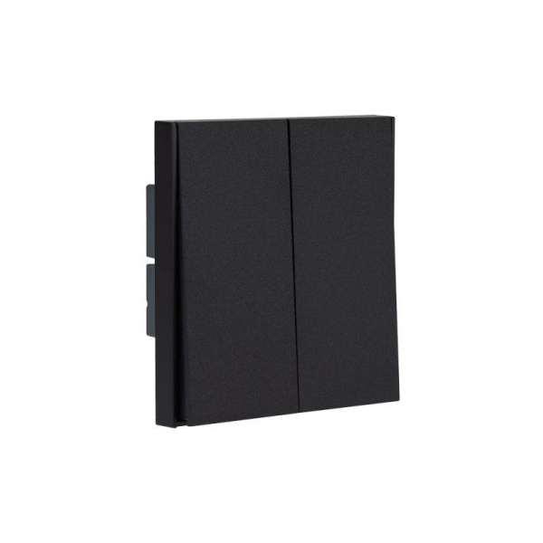 Переключатель перекрестный 2-кл. СП STRONG 10А антрацит Kranz KR-78-0733-5