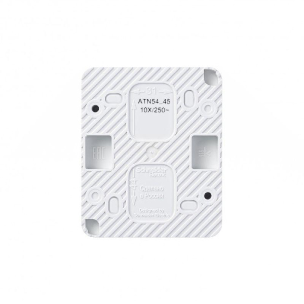 Розетка 1-м ОП AtlasDesign PROFI 16А IP54 250В заземл. защ. шторки бел. SE ATN540145