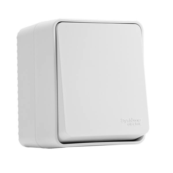 Выключатель 1-кл. ОП AtlasDesign PROFI IP54 10AX бел. SE ATN540111