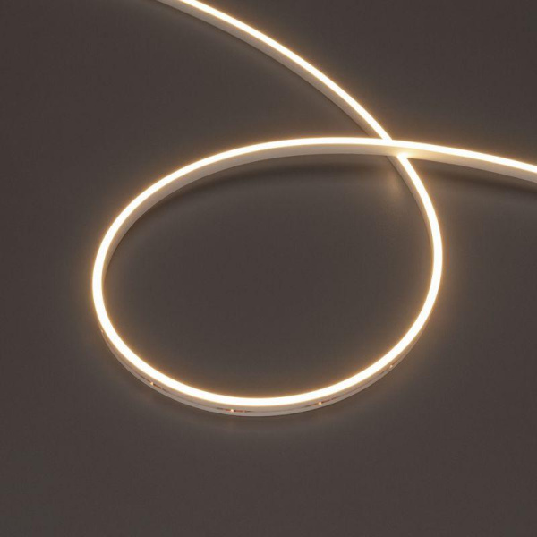Лента светодиодная MOONLIGHT-SIDE-M196-03x06mm 24V Warm 3000К 7.2Вт/м IP54 2216 wire x2 прямой вывод кабеля герметичная (уп.5м) Arlight 039566