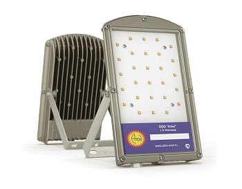Прожектор светодиодный LP01-040-W80-220VAC-IP65 "Turtle" 40Вт 5000К IP65 4550лм 80град. АТОН LP01040W80220VACIP65