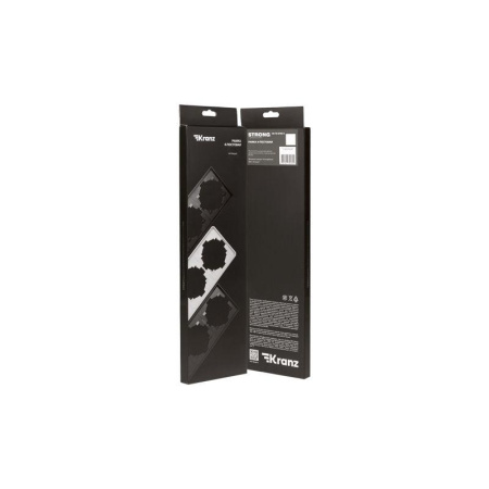 Рамка 4-м STRONG MIELE антрацит Kranz KR-78-0754-5