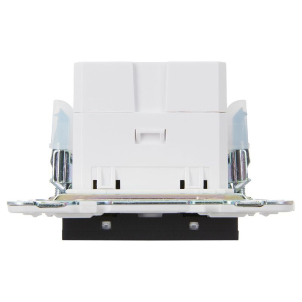 Розетка USB A+C 3.1А SKANDY SK-R14Bl черн. IEK SK-U22-D31-K02