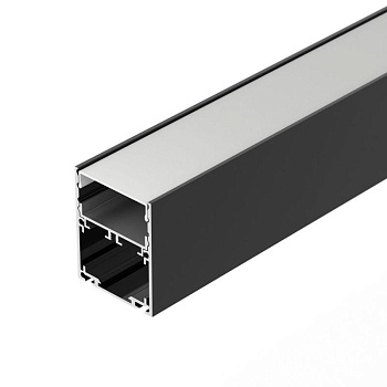 Профиль SL-LINE-4050-3L-2000 ANOD BLACK L2000 алюм. Arlight 044670