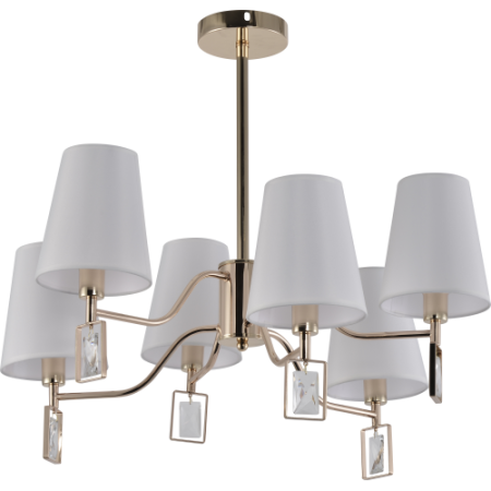 Люстра Cristal 2095-306 6хЕ14 40Вт классика Rivoli Б0062113