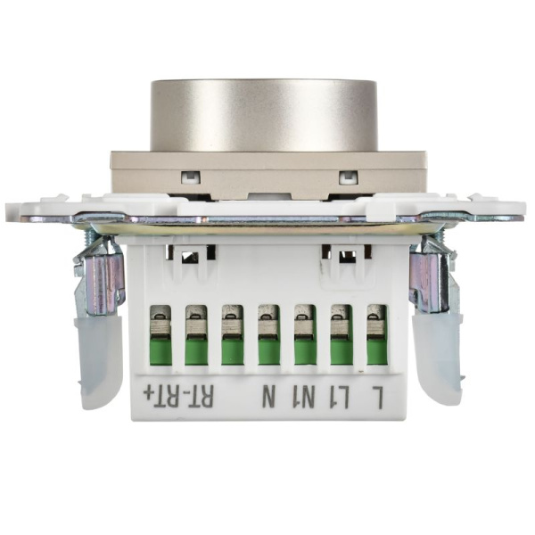 Термостат электронный SKANDY SK-T01Sh с индикацией шампань IEK SK-RT11-K37