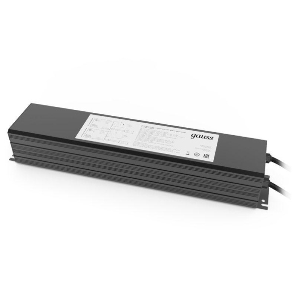 Блок аварийного питания IP65 418х87х68мм 220Вт на 1 час Universal GAUSS 997911020