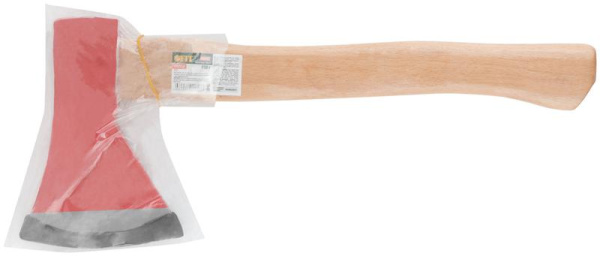 Топор 800г деревянная ручка; кованая усилен. сталь FIT 46008