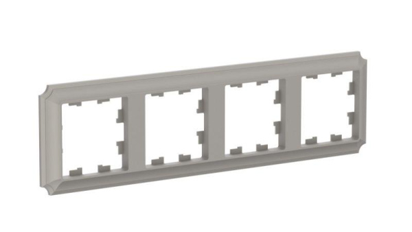 Рамка 4-м AtlasDesign Antique универс. шампань SE ATN100504