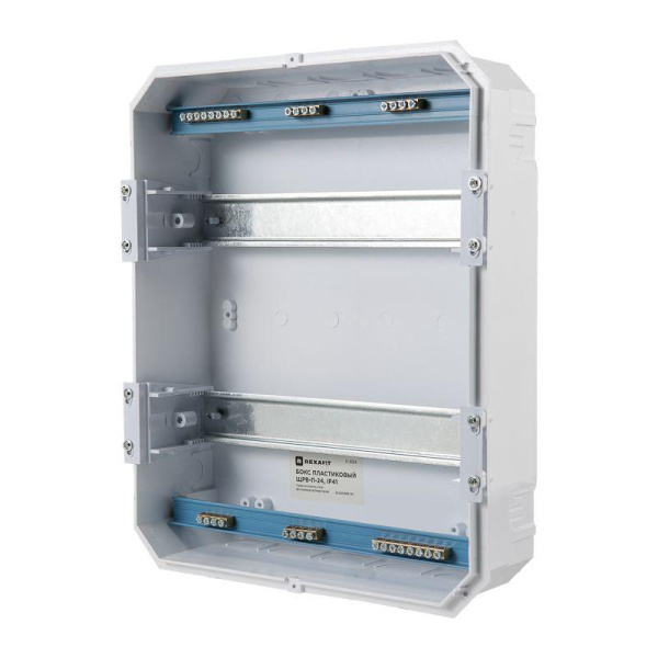 Бокс ЩРВ-П-24 IP41 пластик. бел. Rexant 11-0224