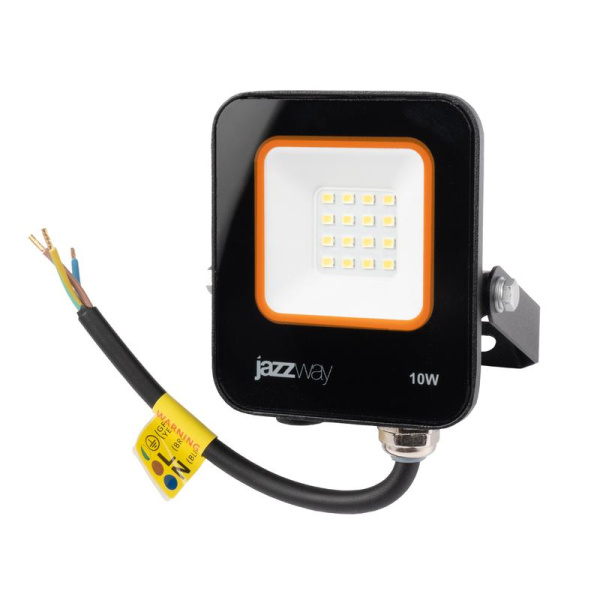 Прожектор светодиодный PFL-V 10Вт 6500К IP65 ДО JazzWay 5039674
