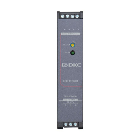 Источник питания "ECO POWER" 1ф 75Вт 24В DKC DPSL075W24V