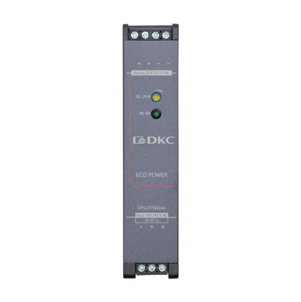 Источник питания "ECO POWER" 1ф 75Вт 24В DKC DPSL075W24V