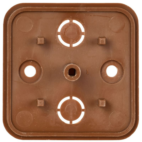 Коробка распаячная ОП КМ 50х50х20 дуб IEK UKO10-050-050-020-K24-E