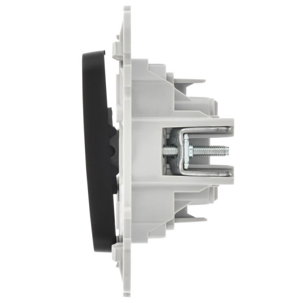 Выключатель 2-кл. СП FLITE ВС12-1-0-ФлЧ 10А механизм черн. IEK FI-V20-0-10-1-K02