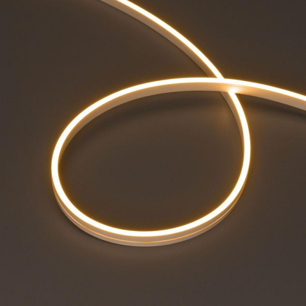 Лента светодиодная MOONLIGHT-SIDE-A168-4x10mm 24V Warm 2700К 7.2Вт/м IP65 wire x2 прямой вывод кабеля герметичная (уп.5м) Arlight 040992