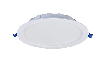 Светильник светодиодный FD 10 R 30W OP 940 D200 WH IP44 231х47мм 30Вт 4000К Ra 90 IP44 встраив. бел. даунлайт Русский Свет 11041023234