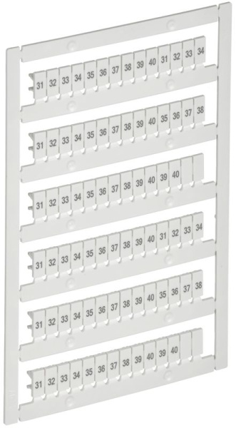 Маркер для CTS/CP 2.5кв.мм "31-40" ARMAFIX IEK AF-CT10D-M-D25-04