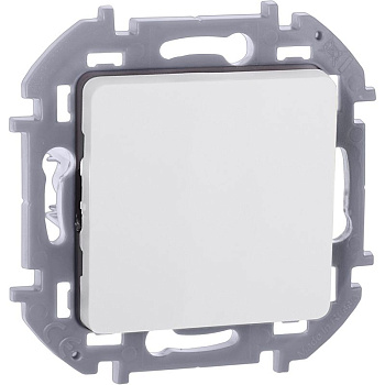 Выключатель 1-кл. Inspiria 10А IP20 250В 10AX механизм бел. IEK 673600