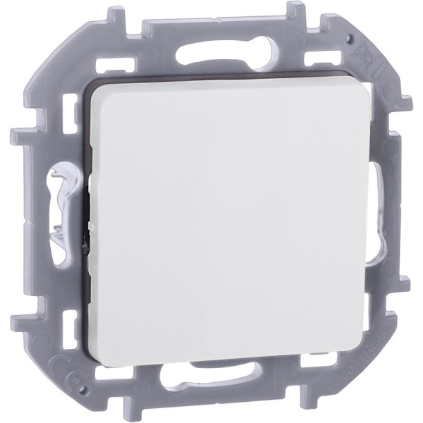 Выключатель 1-кл. Inspiria 10А IP20 250В 10AX механизм бел. IEK 673600