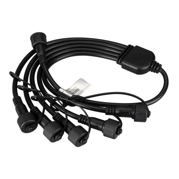 Коннектор питания ARD-CLASSIC-SYNC-RGB Ardecoled 230В 5 порта закрытый черн. Arlight 031791