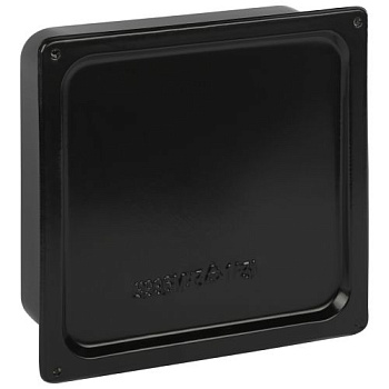 Коробка протяжная У-996 200х200х80мм IP31 без уплотнителя метал. черн. Y-996-200-200-80-31 Эра Б0062804