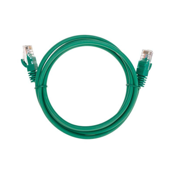 Патч-корд U/UTP CAT 5e RJ45-RJ45 26AWG LSZH зел. 1.5м Rexant 02-0106-105