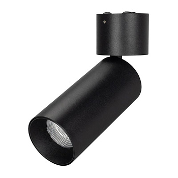 Светильник SP-POLO-SURFACE-FLAP-R65-8W Day4000 (BK-BK 40 deg) (IP20 металл) Arlight 027524