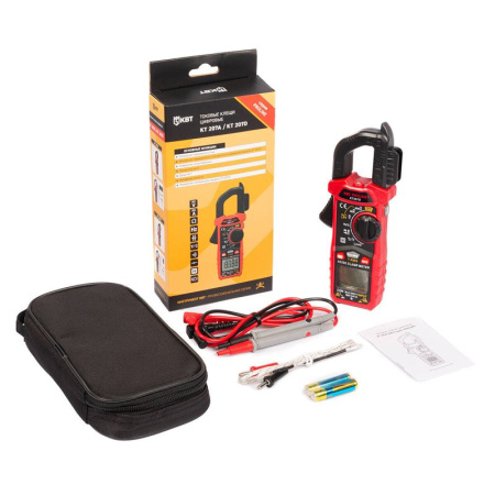 Клещи токовые цифровые KT 207D PROLINE КВТ 91920