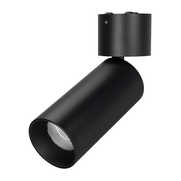 Светильник SP-POLO-SURFACE-FLAP-R65-8W Warm3000 (BK-BK 40 deg) (IP20 металл) Arlight 027530