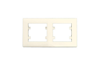 Рамка 2-м Karea RIZZ крем Makel 88010702