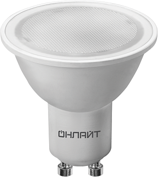 Лампа светодиодная 90 034 OLL-PAR16-10-230-4K-GU10 10Вт 4000К нейтр. бел. GU10 1000лм 220-240В ОНЛАЙТ 90034