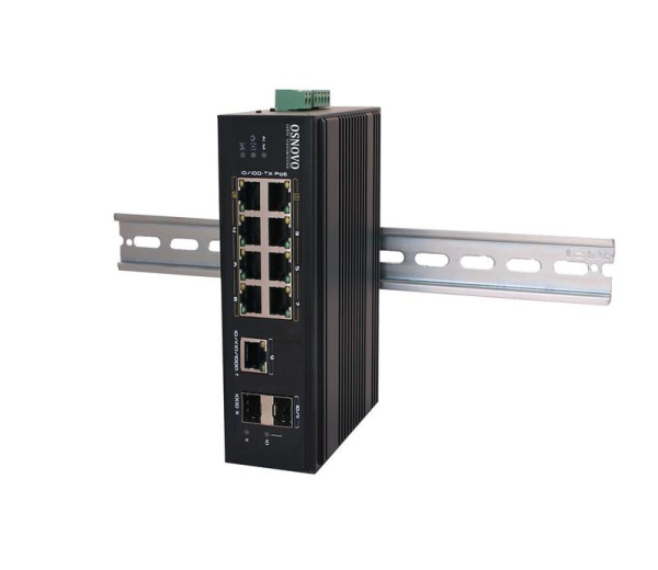 Коммутатор промышленный PoE SW-60812/I на 11 портов OSNOVO 13573