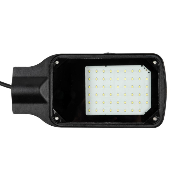 Светильник светодиодный ULV-R25H-50W/6500K IP65 GREY 6500К дневной бел. свет 5000лм 110град. уличный консольный TM Uniel UL-00011022
