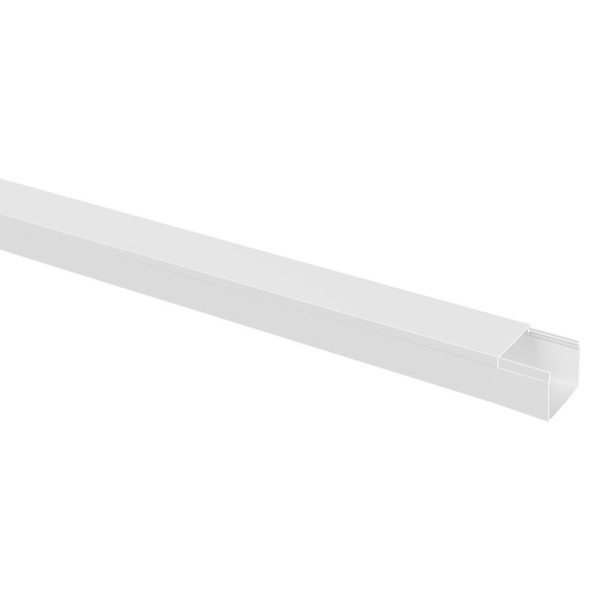 Кабель-канал 60х60 L2000 пластик бел. TOKOV ELECTRIC TKE-KK-60-60-2000-WH
