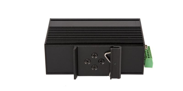 Медиаконвертер оптический индустриальный UTP-SFP industrial 10/100/1000Мбит/с в 1000Мбит/с 12-24В 10Вт питание поставляется отдельно MDR-10-24 NIKOMAX GL-MC-UTPG-SFPG-FI