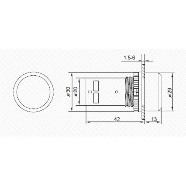 Кнопка EB22 возвратная желт. NO+NC 300В Rexant 36-5532