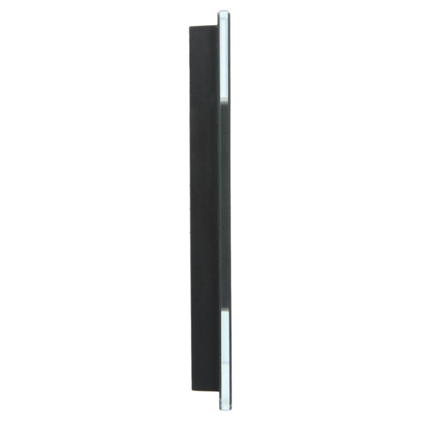 Рамка 2-м SKANDY SK-F22Bl стекло черн. IEK SK-M22-G-K02