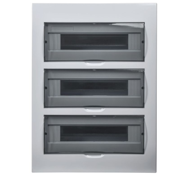 Корпус встраиваемый ЩРВ-Пк-45 Krepta 3 IP41 пластик. бел. IEK MKP12-V-04-45-41